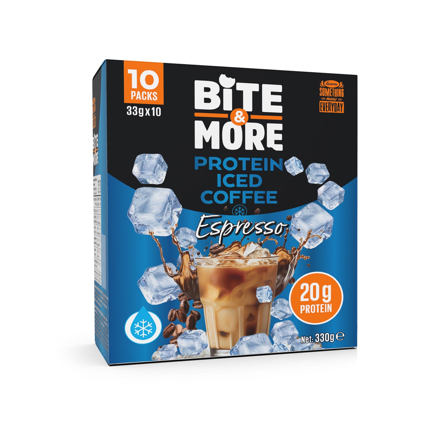 Bite & More Cafea Iced Proteică - Espresso