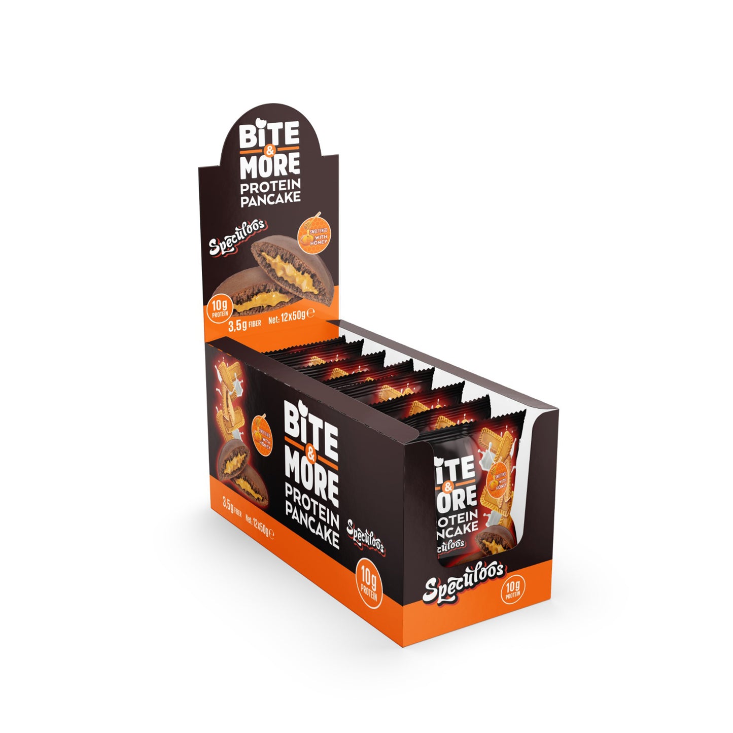 Bite & More Clătită Proteică Speculoos Caramelized Biscuit Creme Filling