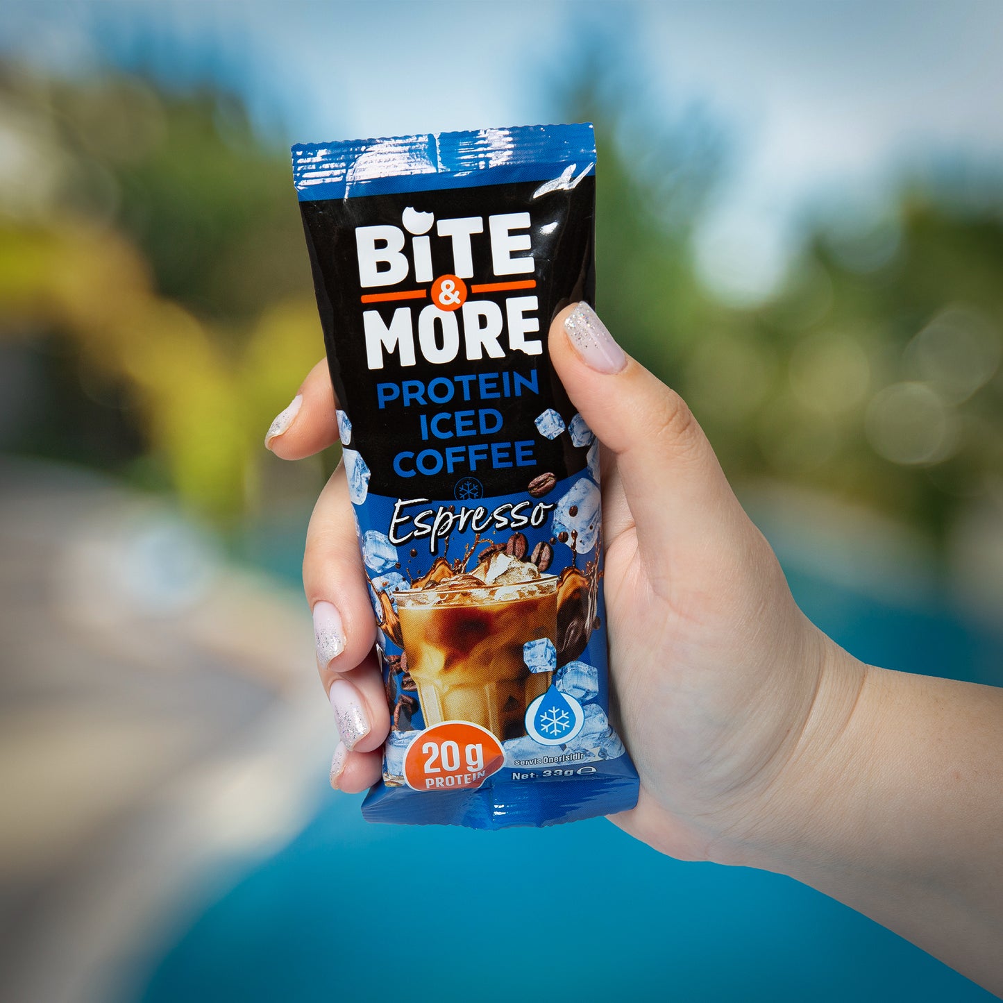 Bite & More Cafea Iced Proteică - Espresso