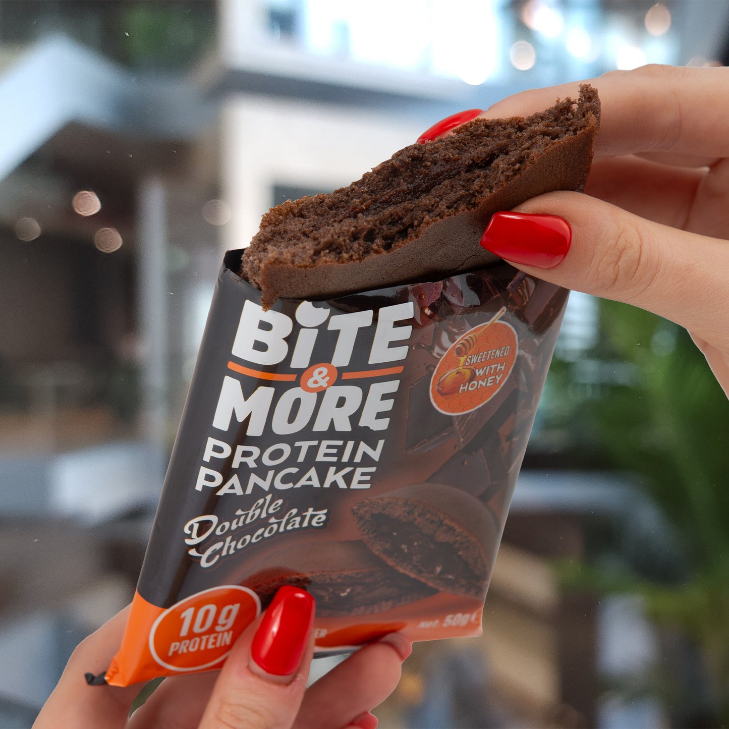 Bite & More Clătită Proteică cu Double Chocolate