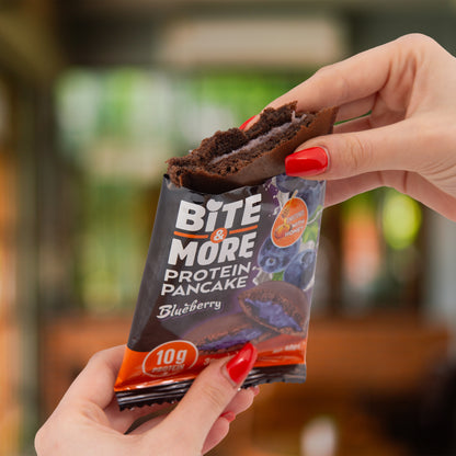 Bite & More Clătită Proteică cu Afine