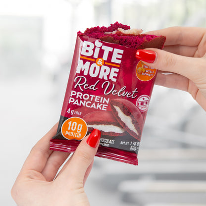 Bite & More Clătită Proteică Red Velvet