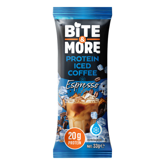Bite & More Cafea Iced Proteică - Espresso
