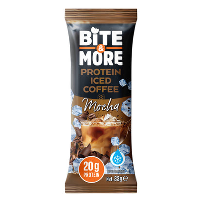 Bite & More Cafea Iced Proteică - Mocha